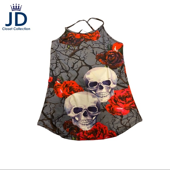 Women’s Printed Tank Top - New - Picture 2 of 4